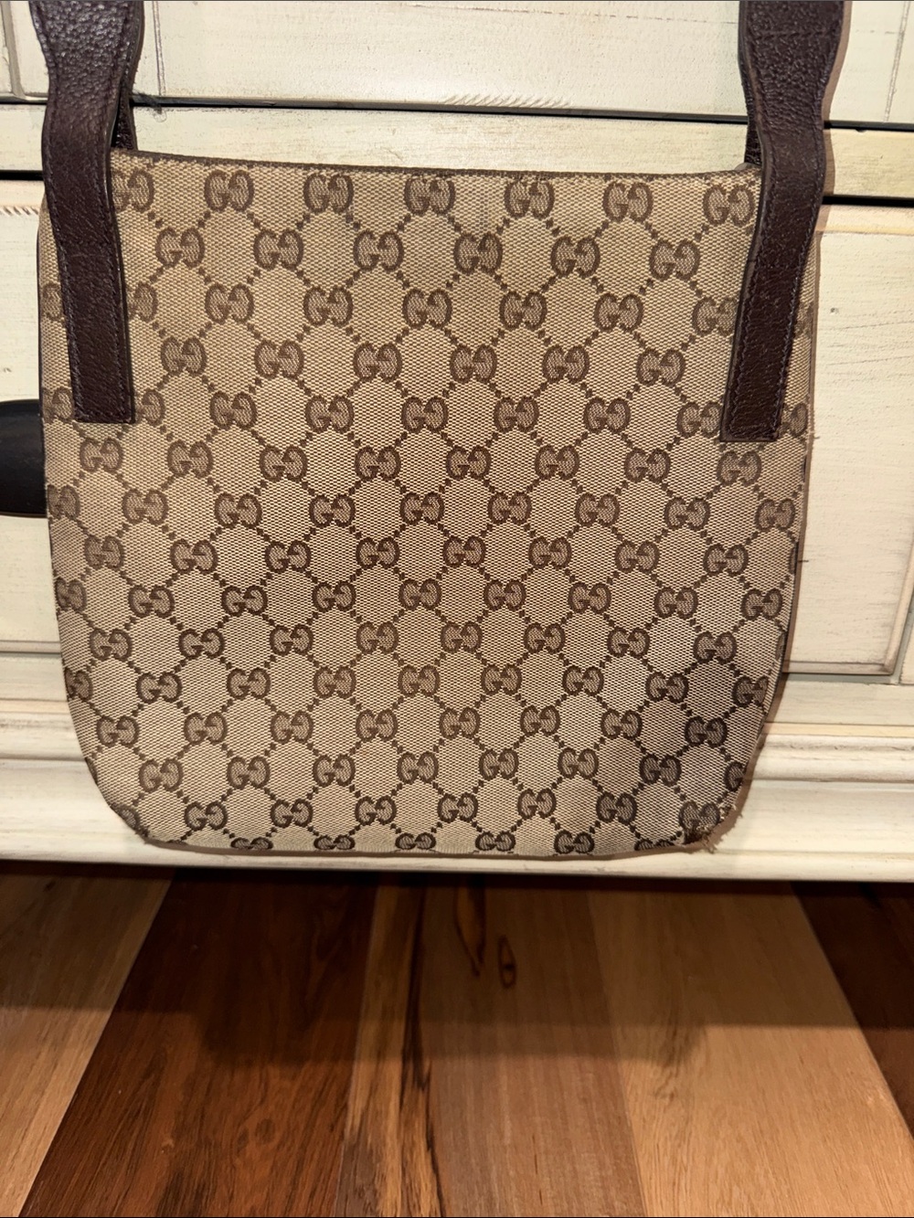 Gucci Beige/Brown GG Supreme Messenger Bag - Picture 14 of 14